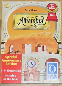 Alhambra BOARD GAME SPECIAL ANNIVERSARY EDITION + 1st EXPANSION - Picture 1 of 2