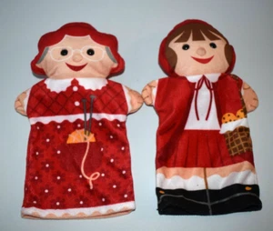 Melissa & Doug Cuento de Hadas Tiempo Caperucita Roja Abuela Títeres de Mano - Imagen 1 de 9