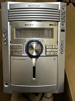 Sharp XL MP 150 Micro Component System - 5 CD CHANGER -MP3 w/ Speakers&Remote - Image 1 of 4