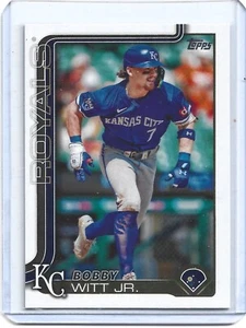 Tarjeta de acompañante 2025 Topps Serie 1 #CC8 BOBBY WITT JR. Kansas City Royals - Imagen 1 de 2