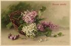 PC ARTIST SIGNED C. KLEIN FLOWERS (a48568)