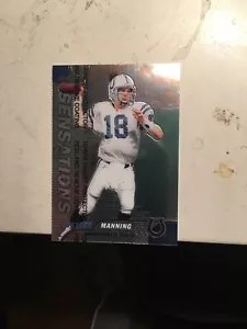 1999 topps finest peyton manning With Peel Protector - Picture 1 of 1