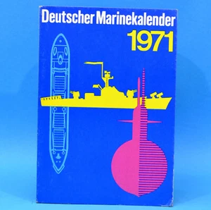 Deutscher Marinekalender der DDR 1971 Militärverlag | NVA GST U-Boot Kreuzer - Bild 1 von 1