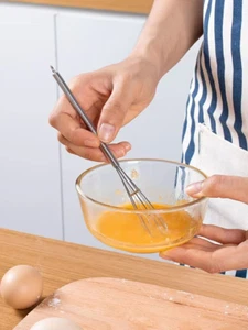 1pc Stainless Steel Whisk - Durable Kitchen Tool for Baking and Cooking - NEW - Picture 1 of 8