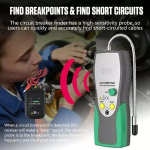 Auto Electrical Wire Finder Tracer Cable Tracker Circuit Tester Home Workshop US - Bild 1 von 12
