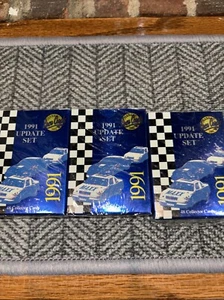 1991 MAXX Race Cards, NASCAR Update Set, 48 Cards, Unsealed Box, Vintage, 3 SETS - Bild 1 von 2