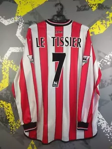Le Tissier Southampton Long Sleeve Home football shirt 2001 2003 Men 46/48 ig93 - Picture 1 of 12