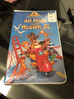 All Dogs Go to Heaven 2 (VHS, 1996) Clamshell SEALED - Image 1 of 3