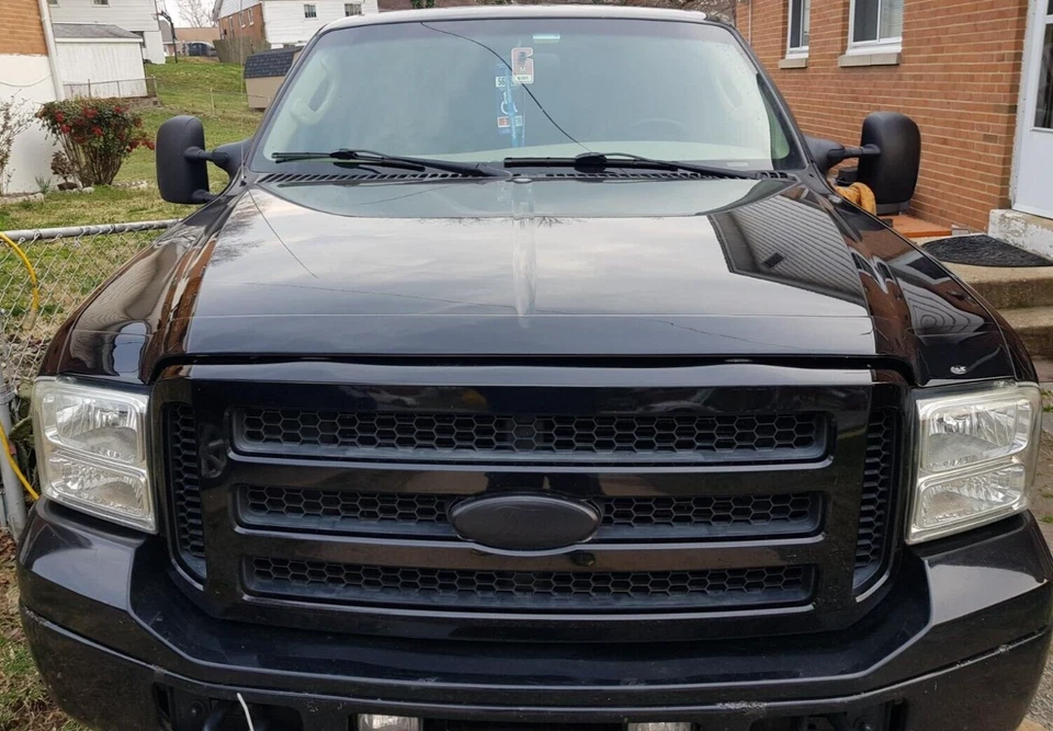 Protector de capó Husky AeroSkin deflector protector contra insectos para Ford F250 F350 1999-2007 Foto 1 de 4