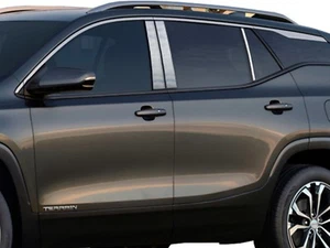 2018 GMC TERRAIN 6 Piece Stainless Steel Pillar Post Trim. 4-door - Picture 1 of 1
