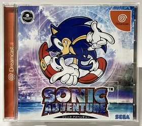 Sonic Adventure Dreamcast Game, Used, Good Disc & Case Condition