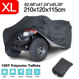 XL ATV Cover Water Resistant Dustproof Quad Bike UV Protection 82 x 47 x 45 inch - Picture 1 of 16