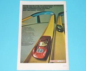 MATCHBOX SUPERFAST MAGAZINE ADVERT 1970s SCANDITOY SWEDEN - Picture 1 of 1