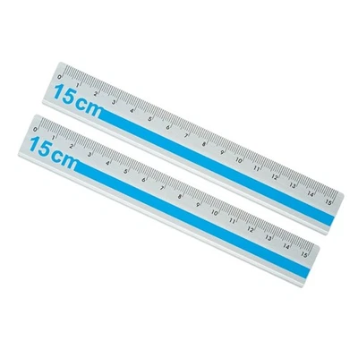 Straight Ruler with High Contrast Marking For Architects Artists Engineers - Image 1 of 4