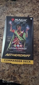 Magic The Gathering Aerodrift Comander Deck Living Energy Factory Sealed - Picture 1 of 2