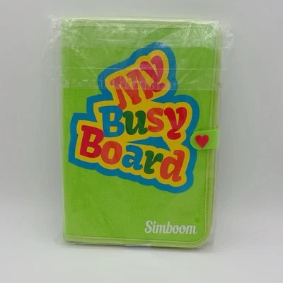 SIMBOOM Tablero ocupado para niños pequeños, tablero sensorial para habilidades motoras finas, juguetes Montessori Foto 1 de 4