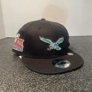9Fifty Philadelphia Eagles Champion Snapback Hat - Picture 1 of 7