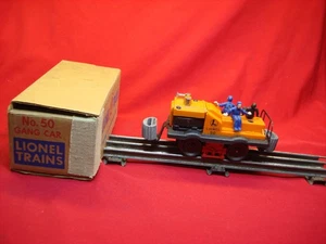LIONEL Nº COCHE DE 50 VELOCIDADES CON ORIGINAL. CAJA - BOCINA DESCENTRADA - BUEN ESTADO. - Imagen 1 de 9