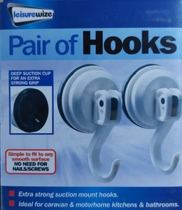 Suction cup hooks washing line etc CARAVAN MOTORHOME VW CAMPER BONGO ALPHARD - Picture 1 of 3