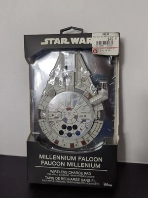 Disney Star Wars Millennium Falcon Wireless Charging Pad For Apple Samsung - Image 1 of 4