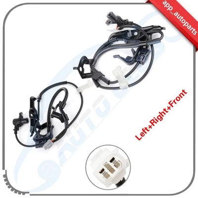 2 Pcs For Toyota Sienna 2004 2005-2010 ABS Wheel Speed Sensor Front Left & Right Foto 1 de 4