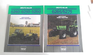 DEUTZ-ALLIS TRACTOR AND AIR COOLED DIESEL ENGINE BROCHURES - Picture 1 of 4