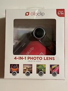 Olloclip 4-in-1 Fotoobjektiv & weiche Tasche für iPhone 5/5S