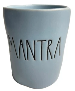 Yoga Massage Candle Mantra Pottery Rae Dunn New 8.7 Oz. Blue Hyacinth - Picture 1 of 5
