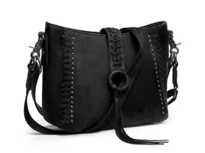 Montana West Hobo Purse Western Satchel Shoulder Bags for Women Genuine Leather - Picture 1 of 1