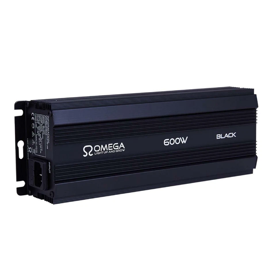 Omega Black 600W Digital Dimmable Ballast for HPS Grow Light Bulb. - Image 1 of 1