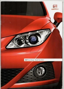Seat Ibiza 2011-12 UK Market Brochure SC 5-dr ST E S SE Copa Sportrider FR Cupra - Picture 1 of 5