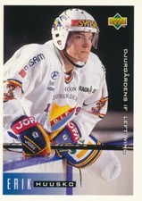 1995-96 Swedish Upper Deck #44 ERIK HUUSKO - Djurgardens IF