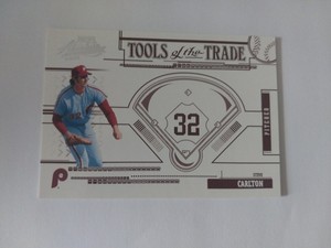 2005 Absolute Memorabilia Tools of the Trade Red #TT-184 Steve Carlton #153/250