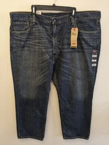 NWT Levi's 559 Men's 40x30 Relaxed Straight Jeans Big & Tall Medium Blue Wash - Picture 1 of 13