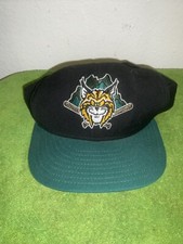 VTG NEW ERA 5950 LYNCHBURG HILLCATS MINOR LEAGUE BASEBALL CAP USA WOOL 7 5/8