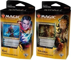 Magic The Gathering Guilds of Ravnica 1 baraja Planeswalker al azar - alemán Deutsch - Imagen 1 de 1