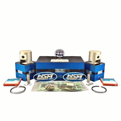 NEW KAWASAKI JET SKI 76.25mm WSM TOP END PISTON KIT 1987-1996 650SX X2 SC TS SX - Image 1 of 4