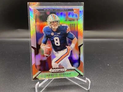 Jarrett Stidham 2019 Prizm Draft Silver #119 Auburn Patriots Broncos RC Rookie - Image 1 of 2