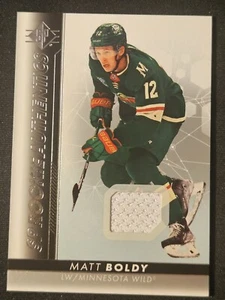 Camiseta deportiva usada 22-23 SP auténtica Matt Boldy Rookie 🚨🚨🚨 Minnesota Wild - Imagen 1 de 2