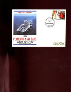 FDC ROYAL NAVY - PLYMOUTH NAVY DAYS 1975 - Foto 1 di 1