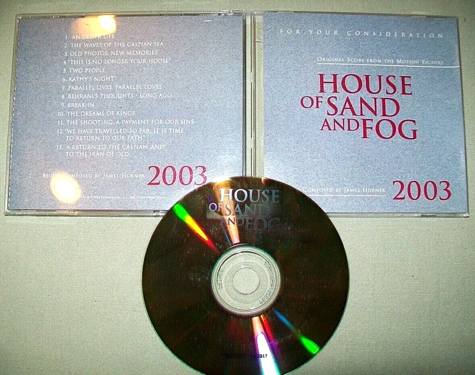 James Horner PROMO CD House Of Sand And Fog – Original Score - Bild 1 von 1