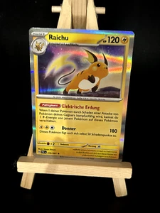 Raichu Holo 019/091 Pokemon Karte TCG aus Paldeas Schicksale - Bild 1 von 2