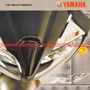 YAMAHA YZF 1000 R1 Steel Fighter Série limitée 2004 Brochure Publicité Pub Moto - Picture 1 of 2