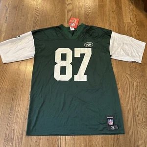 New York Jets jersey Coles mens size XL NFL green Reebok - Picture 1 of 6