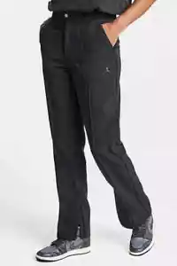 XS Air Jordan Womens Woven Pants Black FN5446 Zip Cuff Nike NWT $110 - Picture 1 of 11