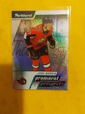 Josh Norris 2020-21 Parkhurst Prominent Prospects #PP17 Senators