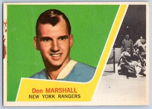 Don Marshall 63-64 Topps 1963-64 Nº 59 en muy buen estado+ 93404 - Imagen 1 de 2
