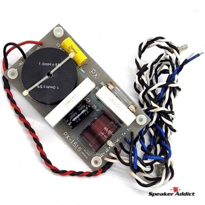 PX-1515 2Way 1.8Khz Pro Audio Speaker Passive Crossover dual woofer 2x 15 +Horn - Image 1 of 4