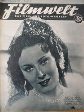 FILMWELT 45 - 7.11. 1937 Lida Baarova Lilian Harvey Luise Ullrich Paola Negri C