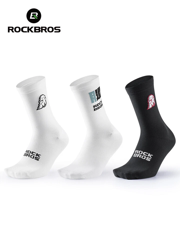 Велосипедные носки ROCKBROS 3 пары дышащие мягкие велосипедные носки унисекс - Изображение 1 из 4